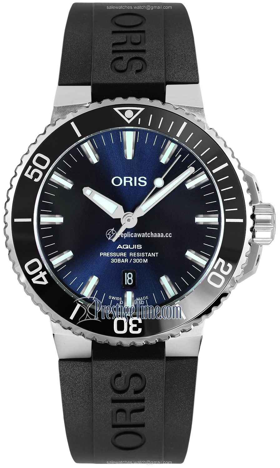 01 733 7732 4135-07 4 21 64FC Oris Aquis Date 39.5mm Mens Watch 01 733 7732 4135-07 4 21 64FC Oris Aquis Date 39.5mm Mens Watch